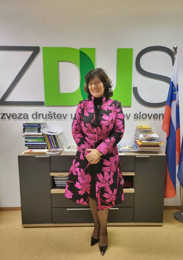 Zdenka Jan, Zdus, predsednica, zveza dru&scaron;tev upokojencev / Foto: Osebni Arhiv