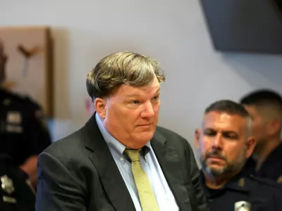 Gilgo Serial Killer Rex Heuermann is sentenced before Judge Timothy Mazzei at Suffolk County Court in Riverhead, N.Y., on Wednesday, June 17, 2026. (James Carbone /Newsday via AP, Pool)