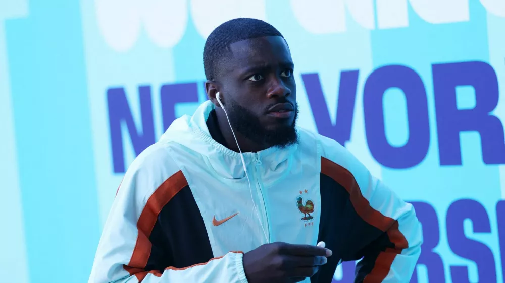 Soccer Football - FIFA World Cup 2026 - Group I - France v Senegal - New York/New Jersey Stadium, East Rutherford, New Jersey, U.S. - June 16, 2026 France's Ibrahima Konate arrives at the stadium before the match REUTERS/Mike Segar