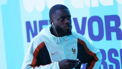 Soccer Football - FIFA World Cup 2026 - Group I - France v Senegal - New York/New Jersey Stadium, East Rutherford, New Jersey, U.S. - June 16, 2026 France's Ibrahima Konate arrives at the stadium before the match REUTERS/Mike Segar