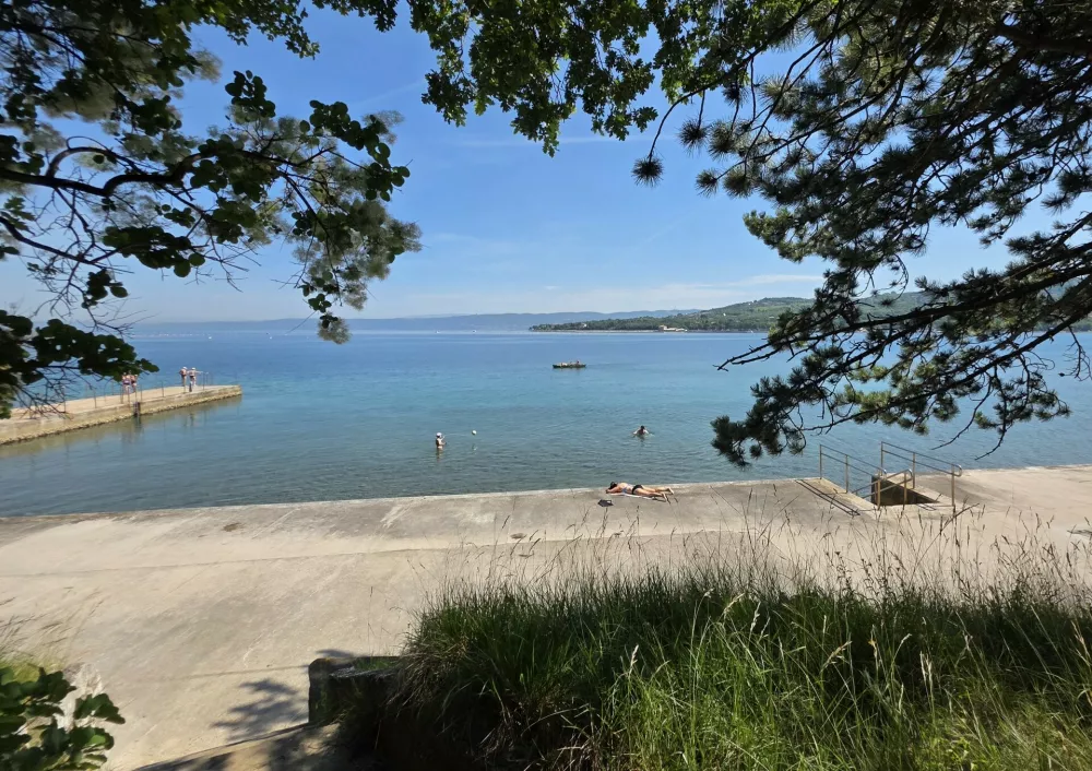 Debeli rtič, plaža, nova ureditev / Foto: Katja Gle&scaron;čič 