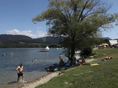 - 04.08.2022 &ndash; Velenje &ndash; Velenjska plaža - jezero //FOTO: Luka Cjuha
