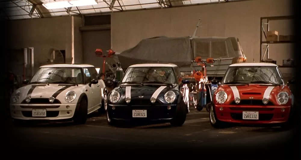 Novi miniji v novem filmu Italijanska misija (Italian Job) iz leta 2003. / Foto: Youtube