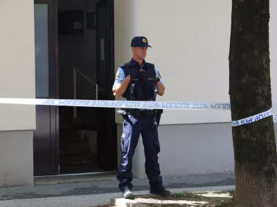 Maribor - Maribor - Jezdarska ulica 8 - umor - Policija - Avtor: Sa&scaron;o Bizjak