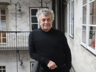 - 03.01.2022 - prof. Janez Koželj, arhitekt - ljubljanski podžupan za področje urbanizma, profesor za arhitekturo mesta in urbanistično planiranje na Fakulteti za arhitekturo in Biotehniki fakulteti v Ljubljani.//FOTO: Tomaž SkaleOPOMBA: DNEVNIKOV OBJEKTIV 2022 -  / Foto: Tomaž Skale