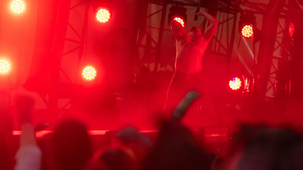 Ljubljana.Koncert zasedbe Joker Out.