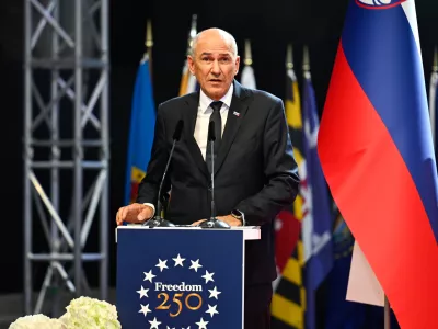 Janez Jan&scaron;a17.06.2026 Sprejem ob 250. ameri&scaron;kem dnevu neodvisnostI - ZDAfoto: Nik Erik Neubauer