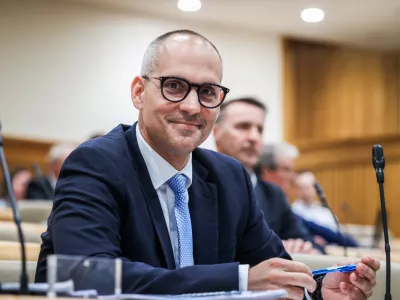 Ljubljana, DZ.Predstavitev kandidata za ministra za zdravje Tadeja Ostrca pred pristojnim odborom DZ. 