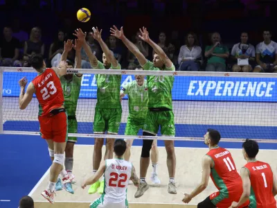 25.6.2026 - odbojka liga narodov - odbojkarska reprezentanca SlovenijeSlovenija - BolgarijaFoto: Luka Cjuha