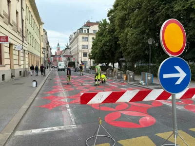Miklo&scaron;ičeva, prenova. Foto: Dnevnik