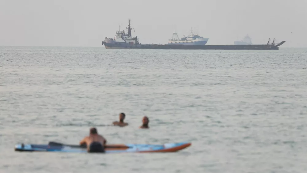 Vessels in the Strait of Hormuz near the beach of Bandar Abbas, Iran, June 21, 2026. Amirhosein Khorgooi/ISNA/via WANA (West Asia News Agency)via REUTERS ATTENTION EDITORS - THIS PICTURE WAS PROVIDED BY A THIRD PARTY. ISRAEL OUT. NO COMMERCIAL OR EDITORIAL SALES IN ISRAEL. NO ACCESS FOR ISRAELI MEDIA. NO USE BBC PERSIAN. NO USE VOA PERSIAN. NO USE MANOTO. NO USE IRAN INTERNATIONAL. NO USE RADIO FARDA. DIGITAL: NO USE BBC PERSIAN. NO USE VOA PERSIAN. NO USE MANOTO. NO USE IRAN INTERNATIONAL. NO USE RADIO FARDA.