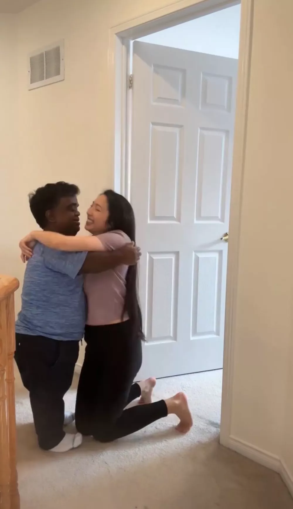Story from Jam Press (Dwarfism Dating Advice)Pictured: A video grab showing "adorable moments" shared by Timothy Muttoo and Anita Wing Lee.'I am a 4ft man with dwarfism - here is how I bagged my taller dream wife who overlooks my height'A 4ft man with dwarfism has lifted the lid on the little things he did to bag his 5ft 4in sweetheart wife after their wedding went viral.Timothy Muttoo and Anita Wing Lee's marriage had the internet hooked, with the pair both prioritising heart over height.Now the engineer is handing out dating advice to other men who may be struggling with confidence over their height.The happy husband has claimed that the friendzone is the best place to start when courting a potential lover."I just wanted to build a friendship with Anita," Timothy, from Toronto, Canada, told&nbsp;creatorzine.com&nbsp;."It wasn't like oh I'm going to ask her out on a date and if she says yes I'm going to ask her on another date and then by the third date we're going to be boyfriend and girlfriend."Those weren't even crossing my mind."When I put it in that context it made me feel relaxed."After six months of being married the pair posted a clip online of the "adorable moments" they have day to day due to their height differences.The clip showcasing them being able to go in the fridge at the same time, look out the window together and check the bottom and top cupboards went viral.The video racked up a whopping 1.7m views and over 24,600 likes.The added attention online encouraged the couple to speak out about their relationship in more detail with Timothy offering advice to other men who were previously in his position.Timothy said: "Height was never something either of us intentionally prioritized in relationships."What feels different about this relationship is the connection and alignment in values."We share faith, purpose and long-term vision. That foundation matters far more than physical traits."The pair first met in 2021 and after a long friendship they became lovers before getting married in June 2025.Anita posted their marriage online to her 47,700 followers - with the post blowing up and the viewers giving a mixed response.Timothy said: "Our wedding post unexpectedly went viral and reached millions of people around the world."Most comments were about love, joy and hope."Of course, the internet can bring criticism, but we do not let that define our experience."We focus on the thousands of kind messages from people who say our relationship gives them courage to choose love beyond surface-level expectations."ENDSEDITOR'S NOTE:&nbsp;Video Usage Licence:(EXCLUSIVE) We have obtained an exclusive licence from the copyright holder. A copy of the licence is available on request.Video Restrictions: None.,Image: 1090626560, License: Rights-managed, Restrictions: EDITOR'S NOTE:&nbsp;Video Usage Licence:(EXCLUSIVE) We have obtained an exclusive licence from the copyright holder. A copy of the licence is available on request.Video Restrictions: None., Model Release: no 