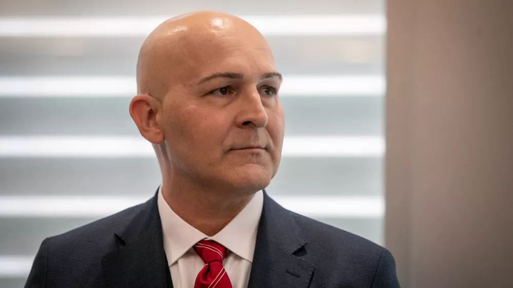 Borut Rončevič1.6.2026 - predstavitev kandidata za ministra za izobraževanje, znanost in mladino Boruta Rončevića pred pristojnim odborom DZFoto: Luka Cjuha