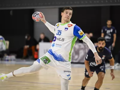 Makuc Domen06.12. 2025 - Pripravljalna tekma za evropsko prvenstvo v rokometu Slovenija - KuvajtFOTO: Nik Erik Neubauer