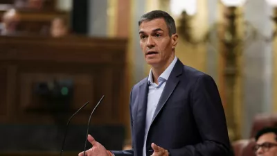 Spain's Prime Minister Pedro Sanchez addresses parliament to respond to alleged corruption cases linked to his Socialist party, in Madrid, Spain, June 24, 2026. REUTERS/Violeta Santos Moura