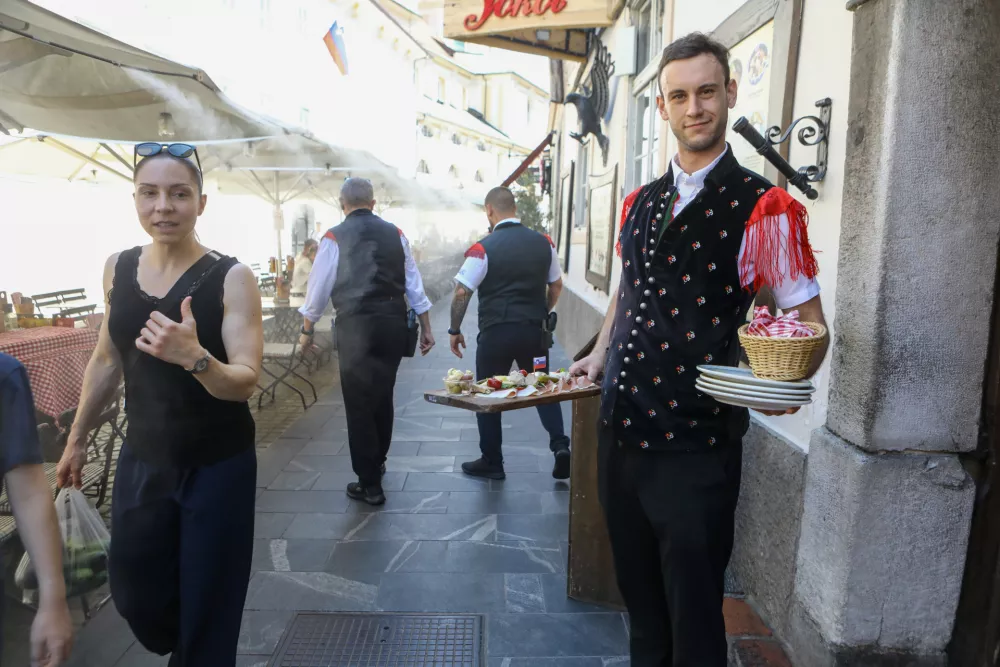 Ljubljana v primežu vročinskega vala