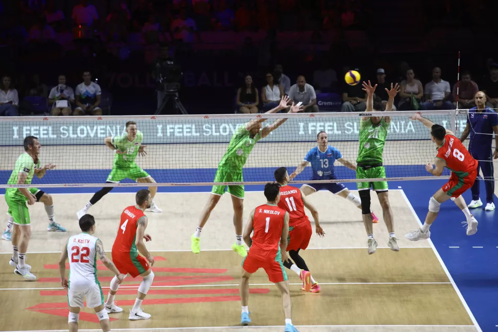 25.6.2026 - odbojka liga narodov - odbojkarska reprezentanca SlovenijeSlovenija - BolgarijaFoto: Luka Cjuha