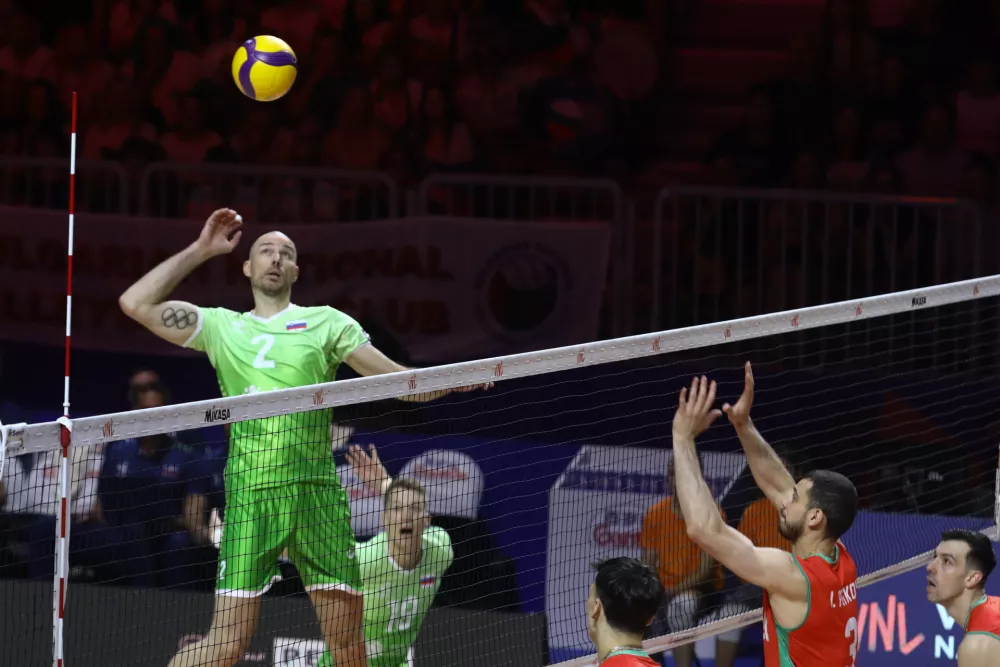 Alen Pajenk25.6.2026 - odbojka liga narodov - odbojkarska reprezentanca SlovenijeSlovenija - BolgarijaFoto: Luka Cjuha