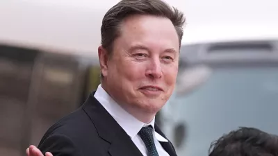 FILE - Elon Musk departs after a welcome ceremony with President Donald Trump and China's President Xi Jinping at the Great Hall of the People, Thursday, May 14, 2026, in Beijing. (AP Photo/Mark Schiefelbein, File)