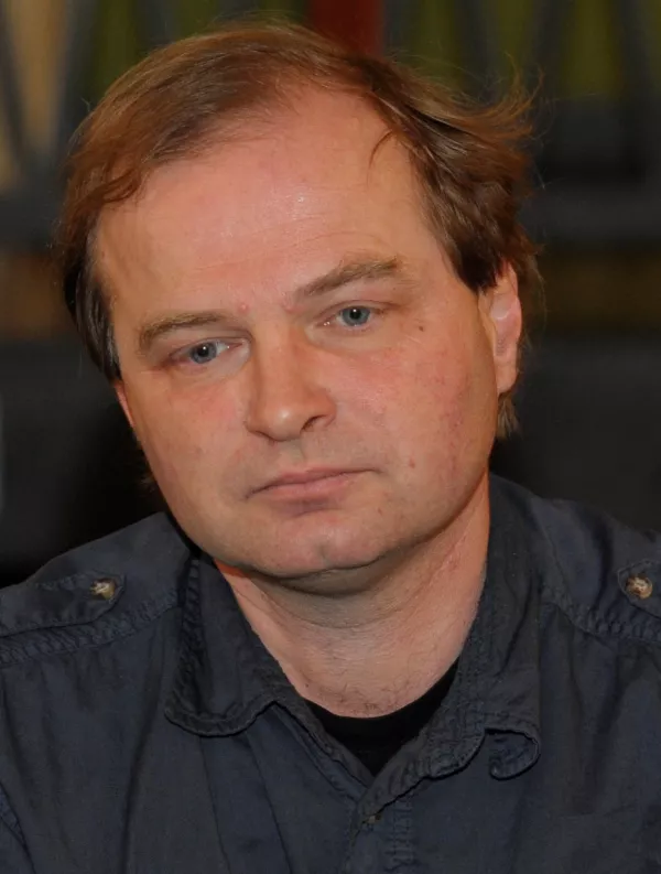 dramaturg dr. Tomaž Topori&scaron;ič- gledali&scaron;ka igra Razredni sovražnik režiserja Boruta &Scaron;eparoviča - tiskovna konferenca pred premiero //FOTO: Tomaž Zajel&scaron;nik