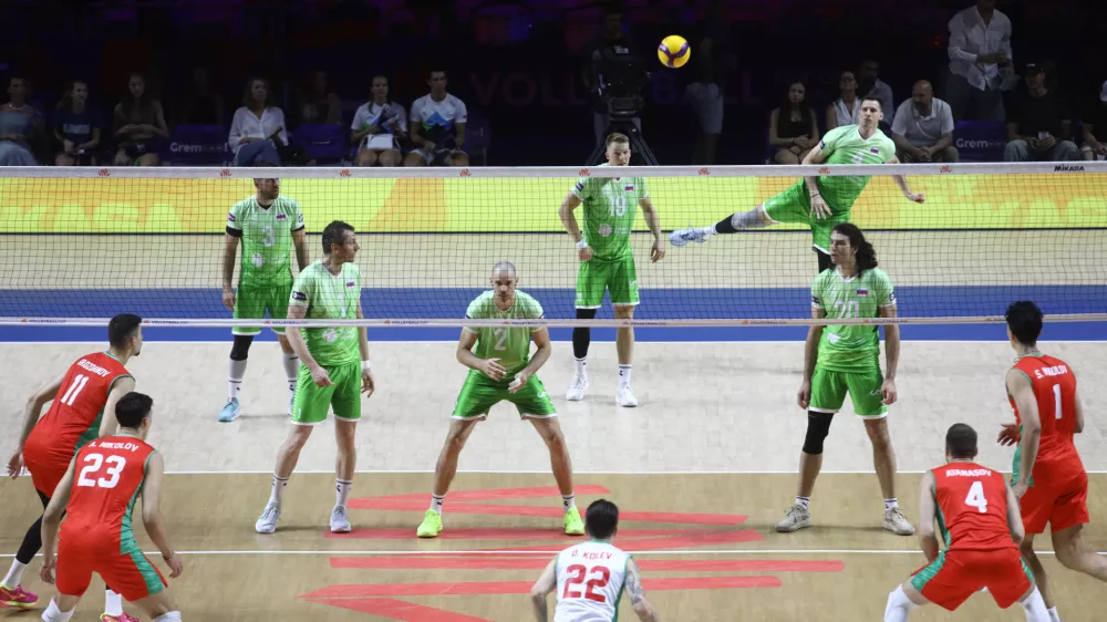 25.6.2026 - odbojka liga narodov - odbojkarska reprezentanca SlovenijeSlovenija - BolgarijaFoto: Luka Cjuha