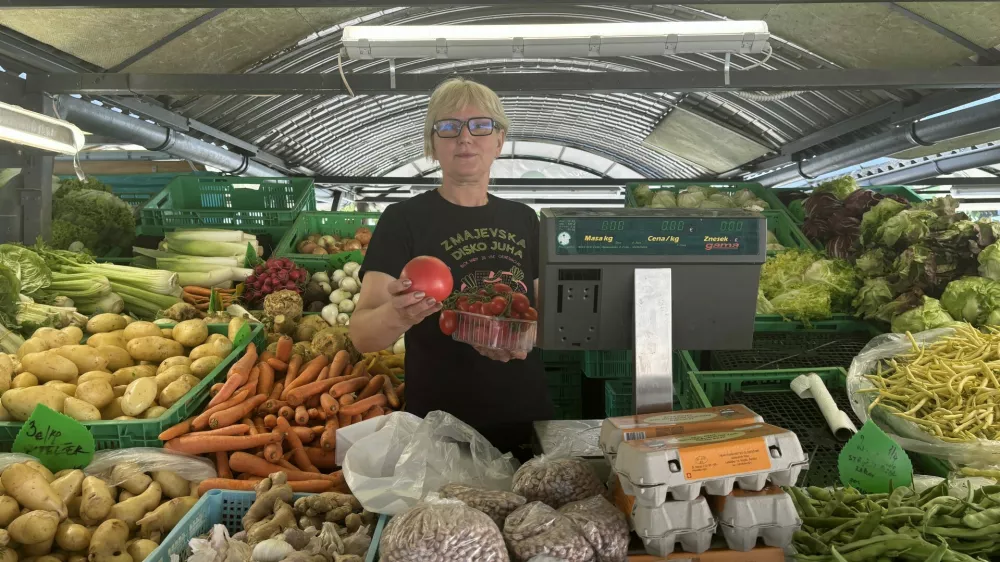 Mateja Žle, tržnica Koseze