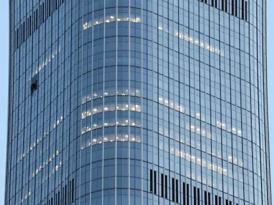 The damaged exterior of CITIC Tower, also known as China Zun, in Beijing, China June 26, 2026. REUTERS/Maxim Shemetov   TPX IMAGES OF THE DAY