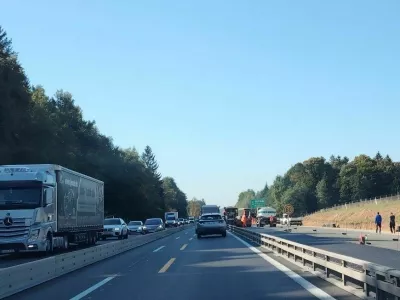 Dela na &scaron;tajerski avtocesti, Bistrica-Fram, jesen 2024