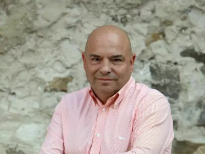 - 17.10.2022 - Dr. Stefano Lusa, slovensko-italijanski zgodovinar, novinar in publicist, dnevnikov kolumnist//FOTO: Tomaž Skale
