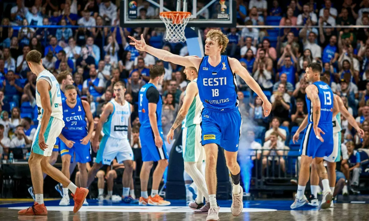 Estonija razbila katastrofalno Slovenijo
