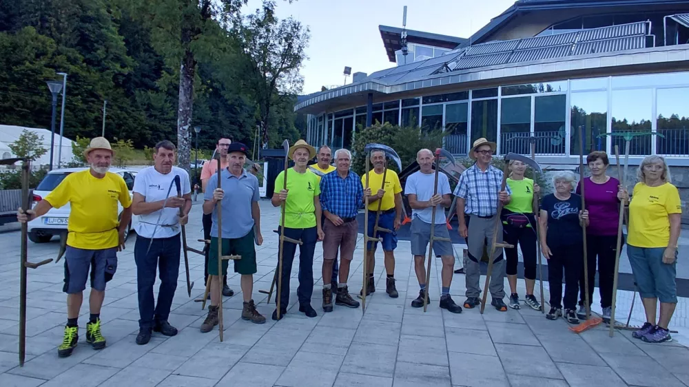 Kosci in grabljičarke