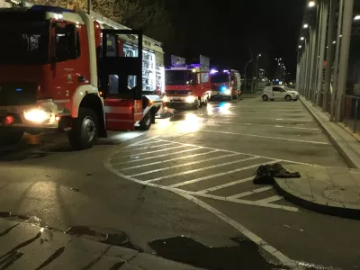 požar btc diamant gasilci sončni studio