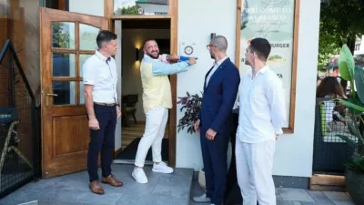 Restavracija Al Fresco na Bledu je prejemnica prvega certifikata za kakovostno pitno vodo. F Bled Water Forum