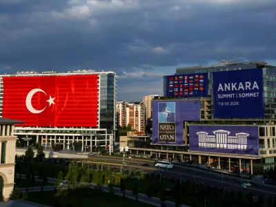 General view of the venue where the NATO leaders' summit is due to take place, in Ankara, Turkey, July 6, 2026. REUTERS/Yves Herman