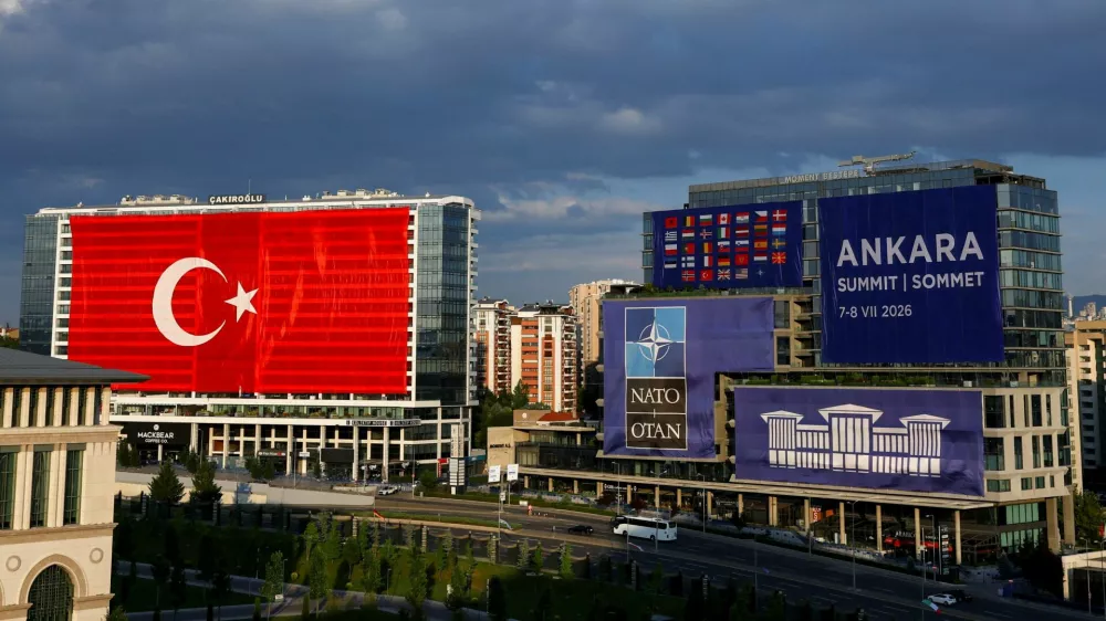 General view of the venue where the NATO leaders' summit is due to take place, in Ankara, Turkey, July 6, 2026. REUTERS/Yves Herman