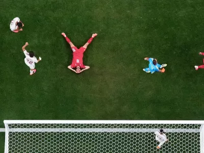 Soccer Football - FIFA World Cup 2026 - Round of 16 - Portugal v Spain - Dallas Stadium, Arlington, Texas, U.S. - July 6, 2026 Portugal's Bernardo Silva reacts after a missed chance REUTERS/Hannah Mckay   TPX IMAGES OF THE DAY
