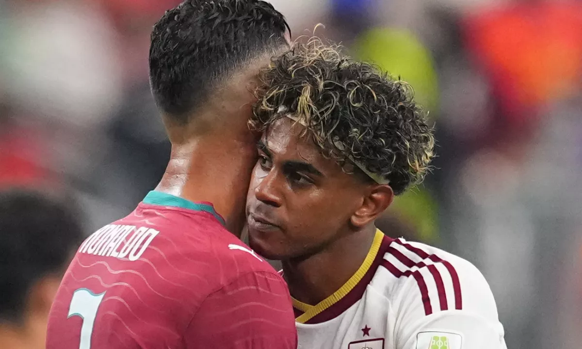 Veliki Ronaldo v solzah, mladi španski zvezdnik pa z gesto, ki je osvojila nogometni svet