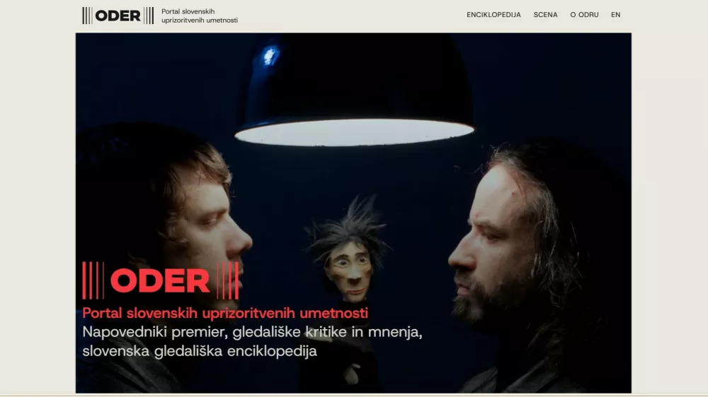 Portal Oder, naslovna stran