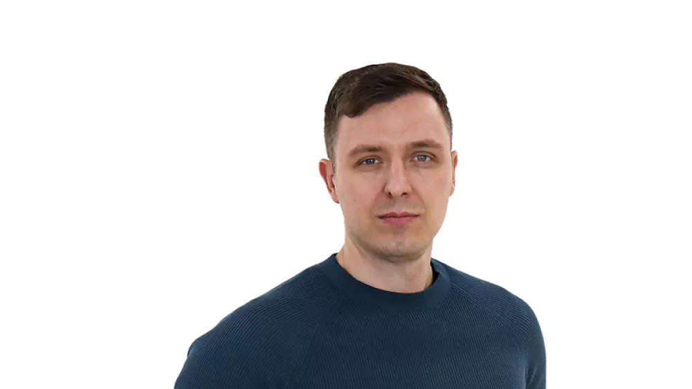 Anže LebingerZA ONLINE - Redakcija Dnevnik 2024 - portreti za komentarje in kolumne - kolumnisti - komentatorji &ndash; novinarji - //FOTO: Tomaž Skale