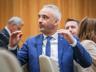 Ljubljana, DZ.Predstavitev kandidata za ministra za kmetijstvo Janeza Ciglerja Kralja pred pristojnim odborom DZ. 