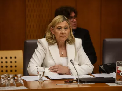 - Ignacija Fridl Jarc, kandidatka za ministrico za kulturo,- 01.06.2026. - Zasli&scaron;anja kandidatov za ministre 4. vleda Janeza Jan&scaron;e pred parlamentarnimi odbori v DZ RS.//FOTO: Bojan Velikonja