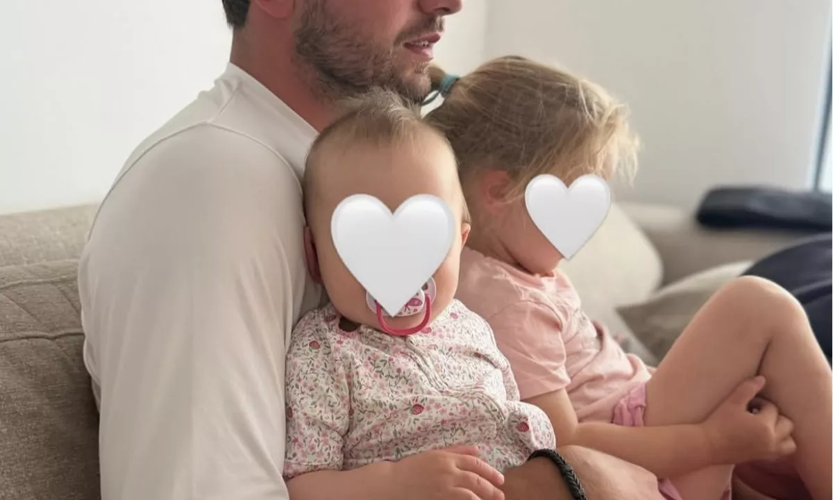 Luka Dončić objavil fotografijo s hčerkama