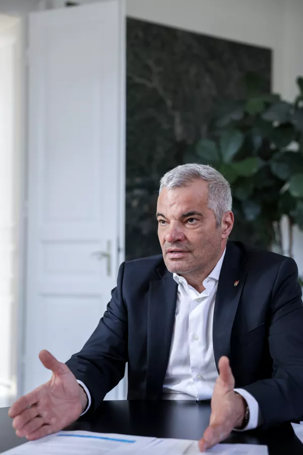 - 11.03.2025 - župan Maribora, Sa&scaron;a Arsenovič//FOTO: Jaka GasarOPOMBA: ZA OBJEKTIV - INTERVJU