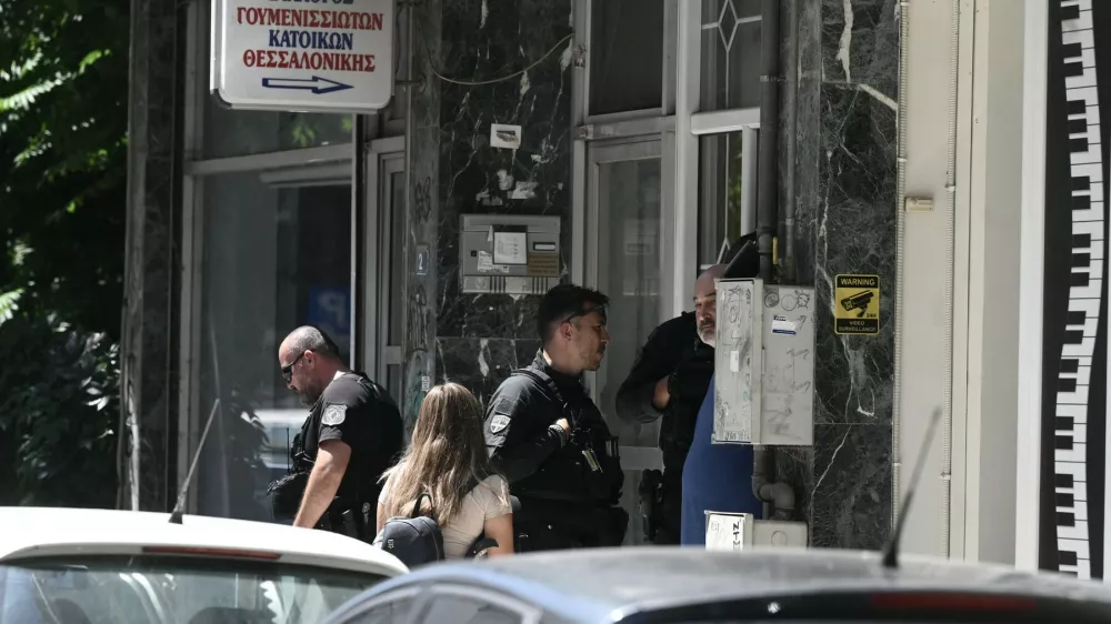 Solun, Grčija, napadi, aretacije. 10. 7. 2026. Foto: Profimedia