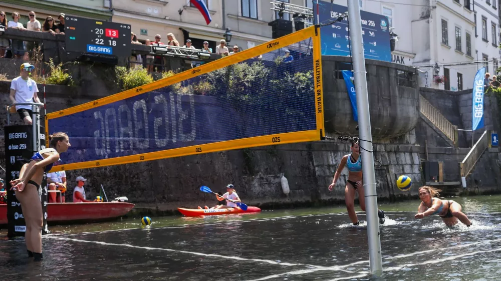 10.07.2026. Odbojka na Ljubljanici. Foto: Bojan Velikonja
