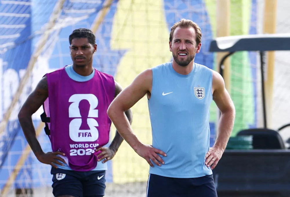 Soccer Football - FIFA World Cup 2026 - England Training - Inter Miami CF Training Facility, Fort Lauderdale, Florida, U.S. - July 10, 2026 England's Harry Kane during training REUTERS/Marco Bello