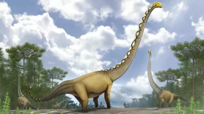 Ilustracija nove vrste dinozavra / Foto: Pakorn Chotchaiyaporn