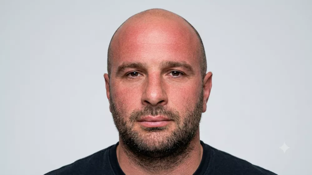 Fotografija storilca. Njegov portret je objavila hrva&scaron;ka policija, ločljivost pa je bila izbolj&scaron;ana s pomočjo umetne inteligence. / Foto: Pu Istarska/google Gemini