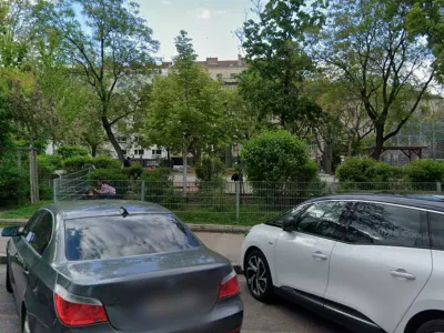 Park, kjer se je odvil dogodek, ki zdaj polni strani črne kronike. / Foto: Googla Maps