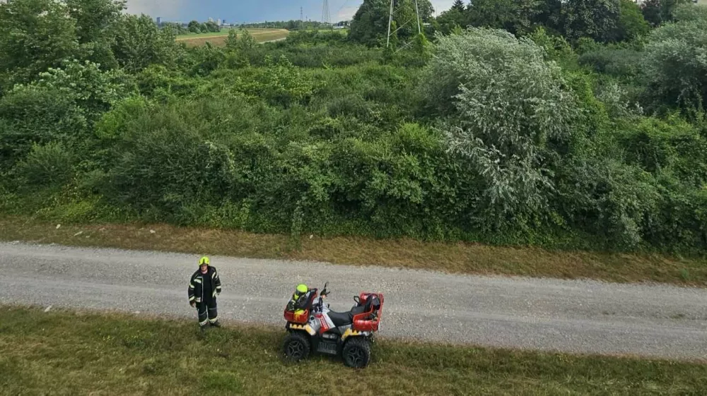 Gasilci so v Zagrebu le stežka na&scaron;li in se prebili do mo&scaron;kega, ki se je v iskanju mačke izgubil v grmovju. 
